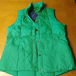 Lands end light weight puffer vest